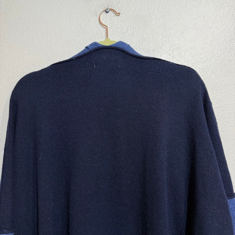 Free People We The Free Blue Open Front Oversized Cardigan Sweater Sz XS - Picture 10 of 12